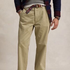 Polo by Ralph Lauren Grosgrain O-Ring Stripped Ribbon Belt